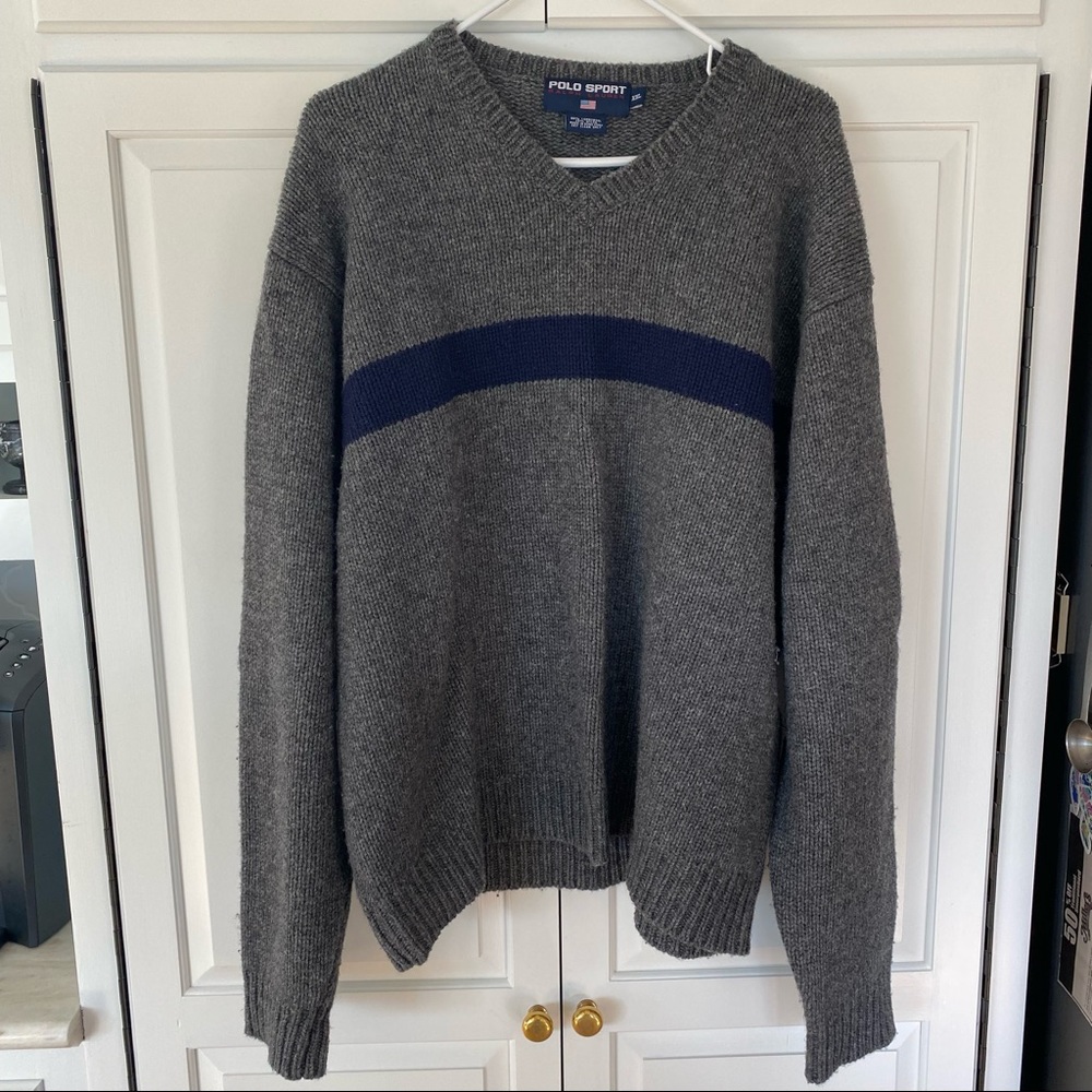 Polo Sport by Ralph Lauren XXL Vintage Wool Classic Sweater